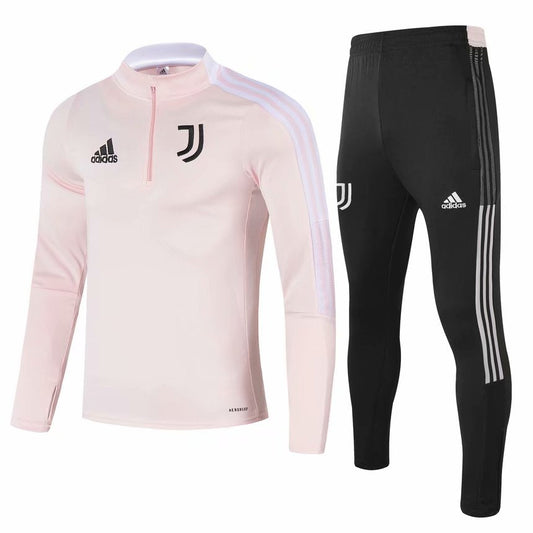Conjunto Juventus Zíper Curto Salmão | Torcedor Shop