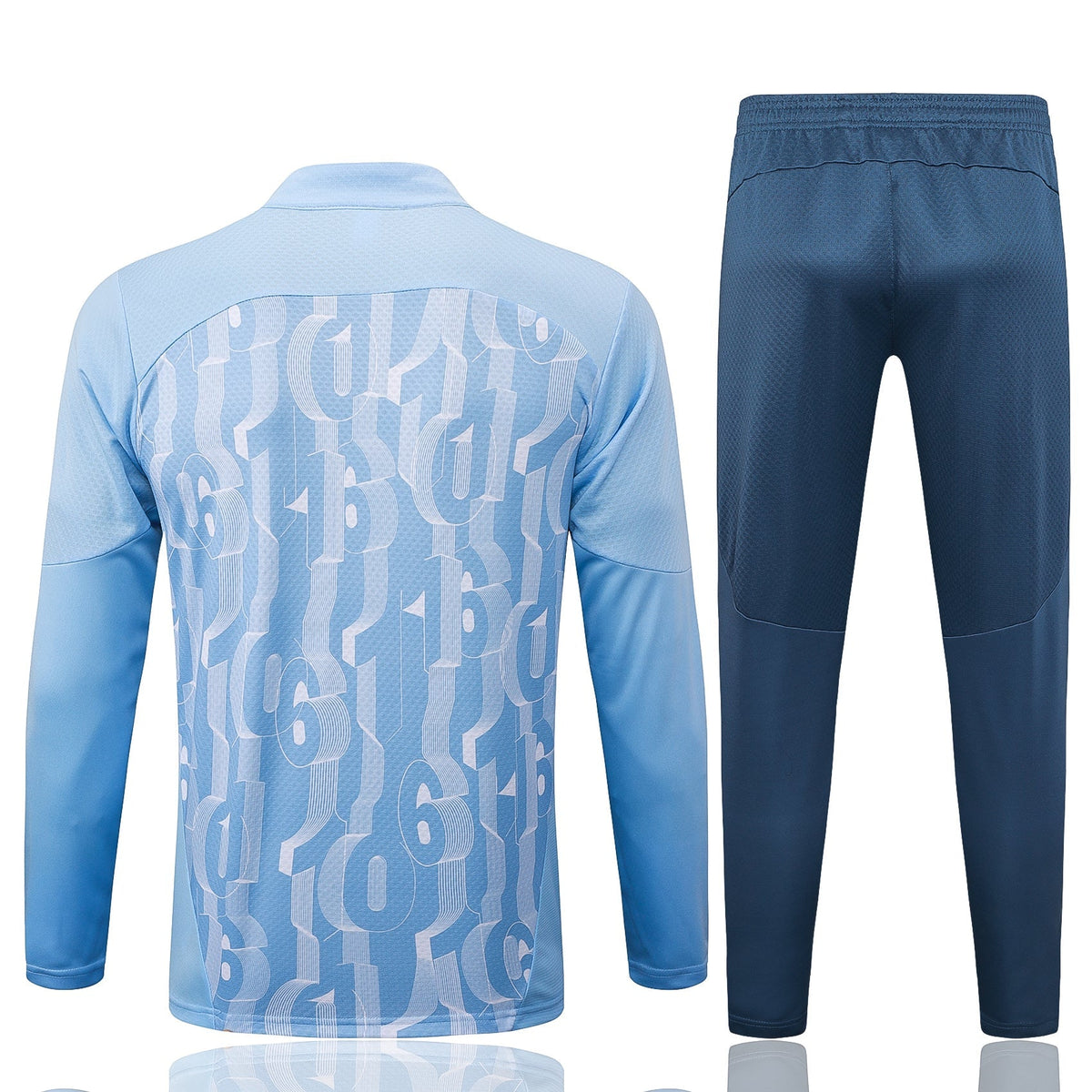 Conjunto Manchester City Zíper Curto Azul - foto 2 | Torcedor Shop