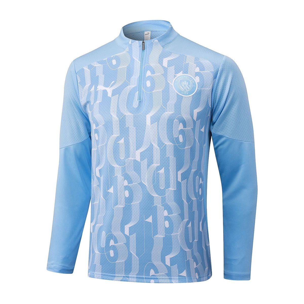 Conjunto Manchester City Zíper Curto Azul - foto 3 | Torcedor Shop