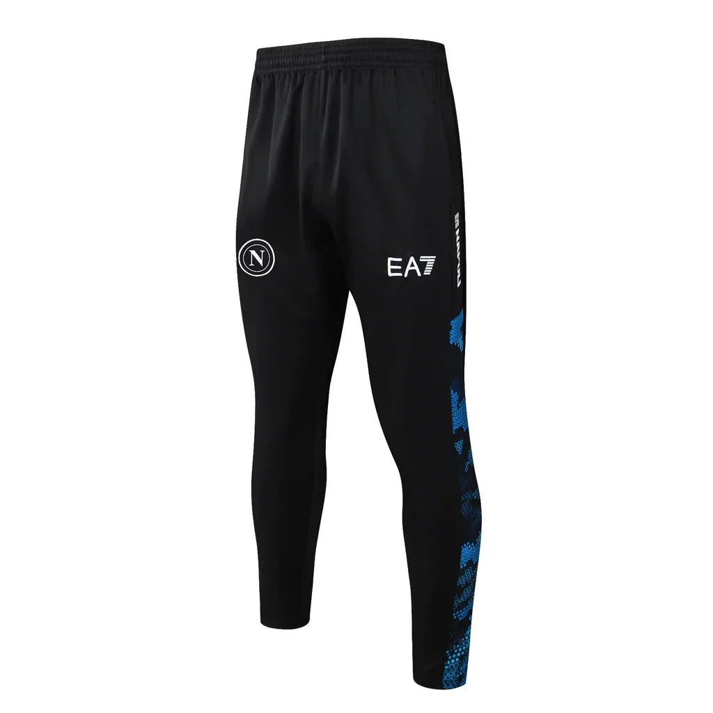 Conjunto Napoli Zíper Curto Treino Preto 2024/25 - foto 4 | Torcedor Shop