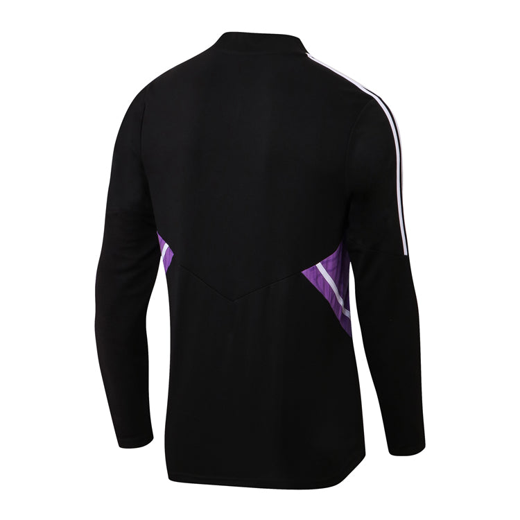 Conjunto Real Madrid Ziper Curto Preto - foto 5 | Torcedor Shop