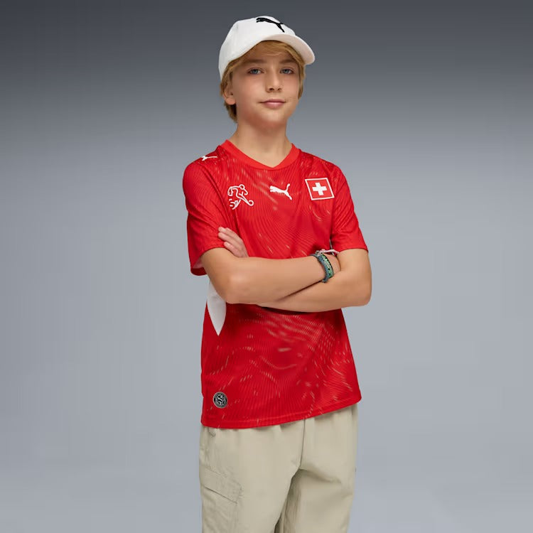 Camisa Infantil Suíça 2026/27 I