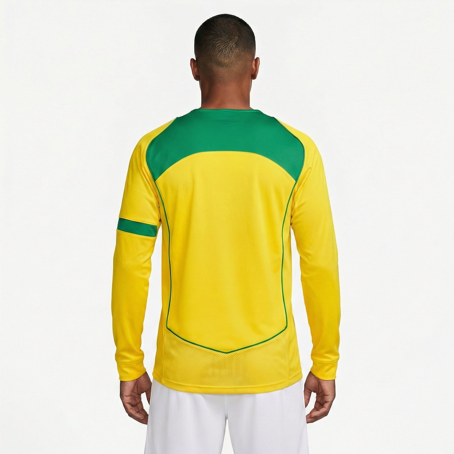 Camisa Retrô Brasil 2004 I Manga longa