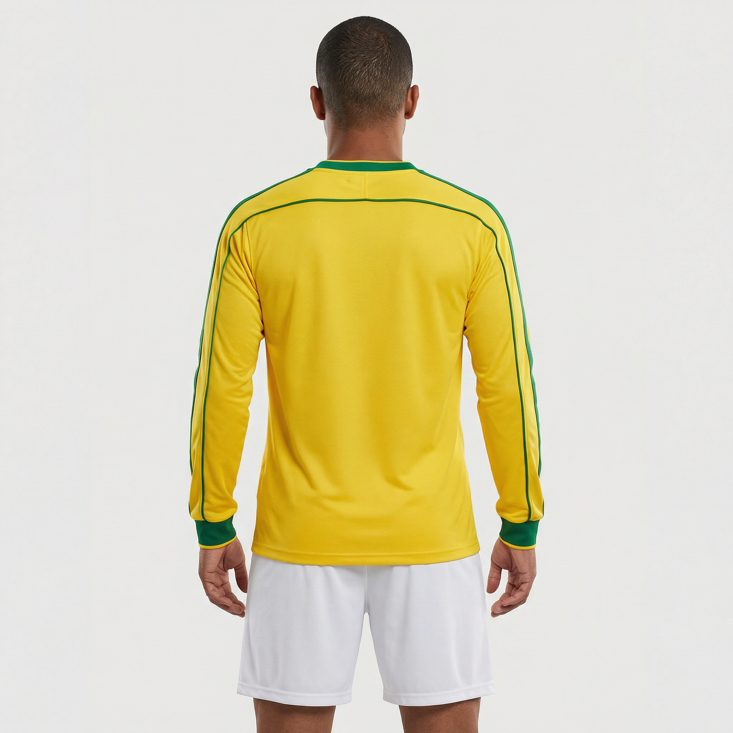 Camisa Brasil Retrô 1998 Manga longa Torcedor