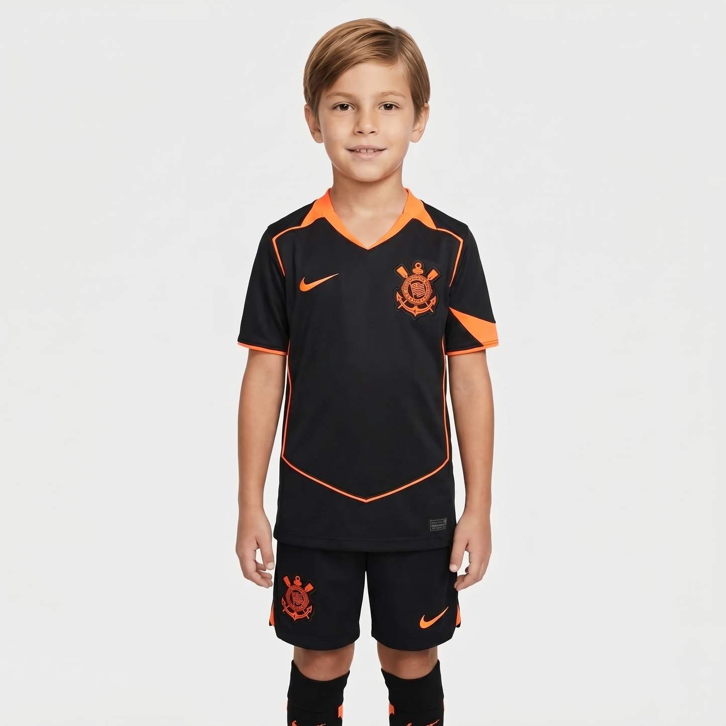 Conjunto Infantil Masculino Corinthians 2025/26 III