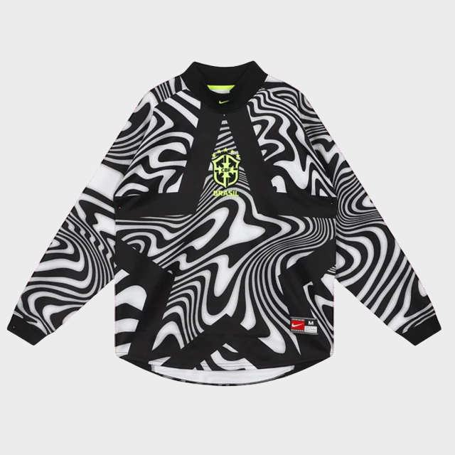 Camisa Seleção Brasileira Goleiro Manga Longa 2026 Torcedor