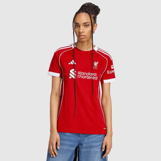Camisa Feminina Liverpool 2025/26 I Torcedor