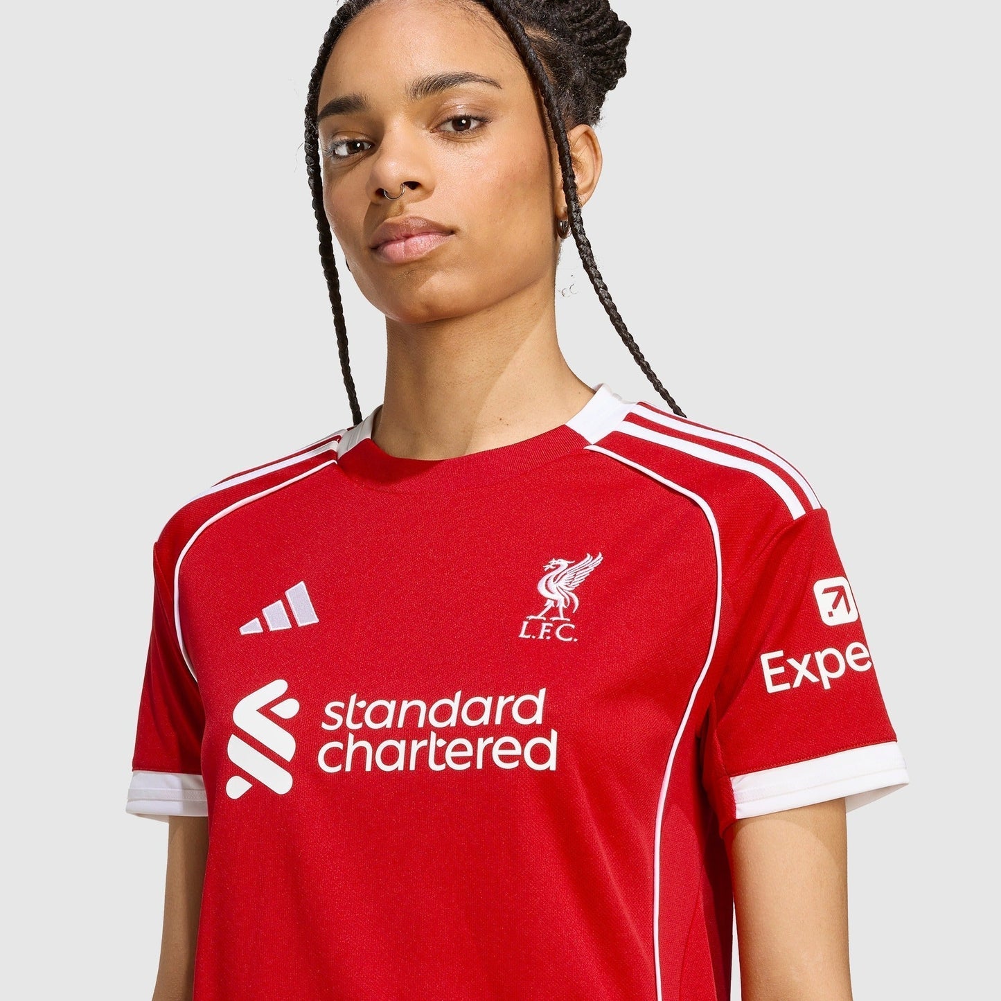 Camisa Feminina Liverpool 2025/26 I Torcedor