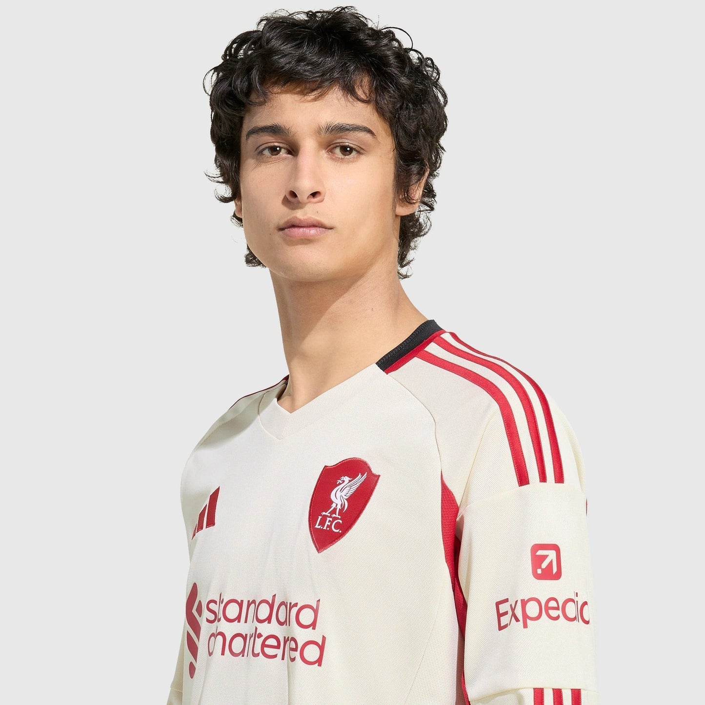 Camisa Liverpool 2025/26 II Manga Longa