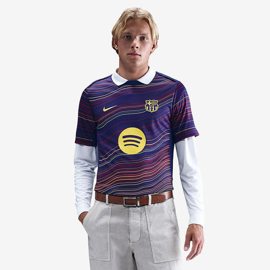Camisa Barcelona 2025/26 Pré-Jogo