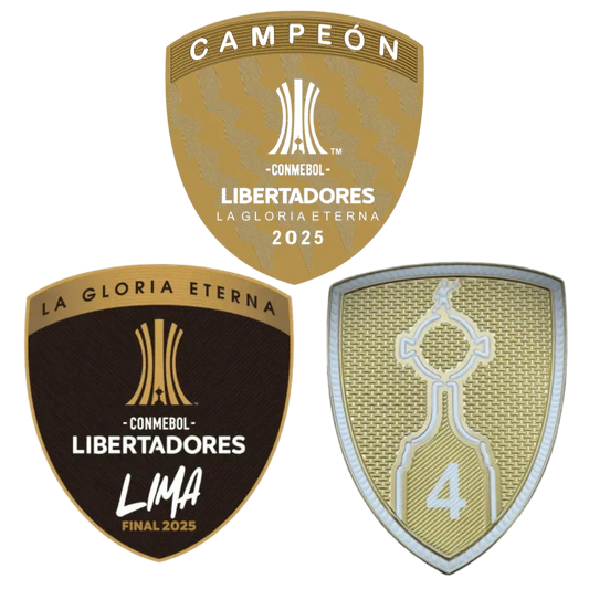 Kit Patch Campeão Libertadores TETRA 2025 | Torcedor Shop