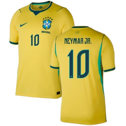 Camisa Brasil Home 26/27 + #10 Neymar Jr - Torcedor Masculina