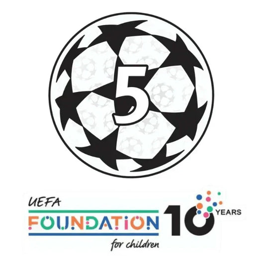 Patch Champions League 5 Troféus | Torcedor Shop