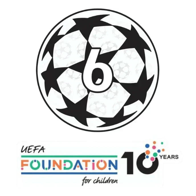 Patch Champions League 6 Troféus | Torcedor Shop