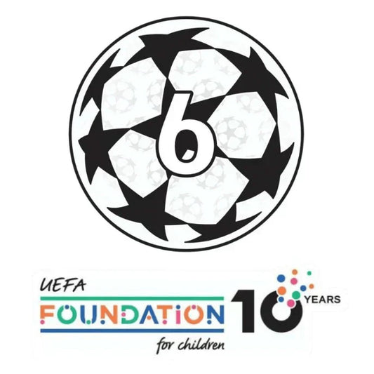 Patch Champions League 6 Troféus | Torcedor Shop