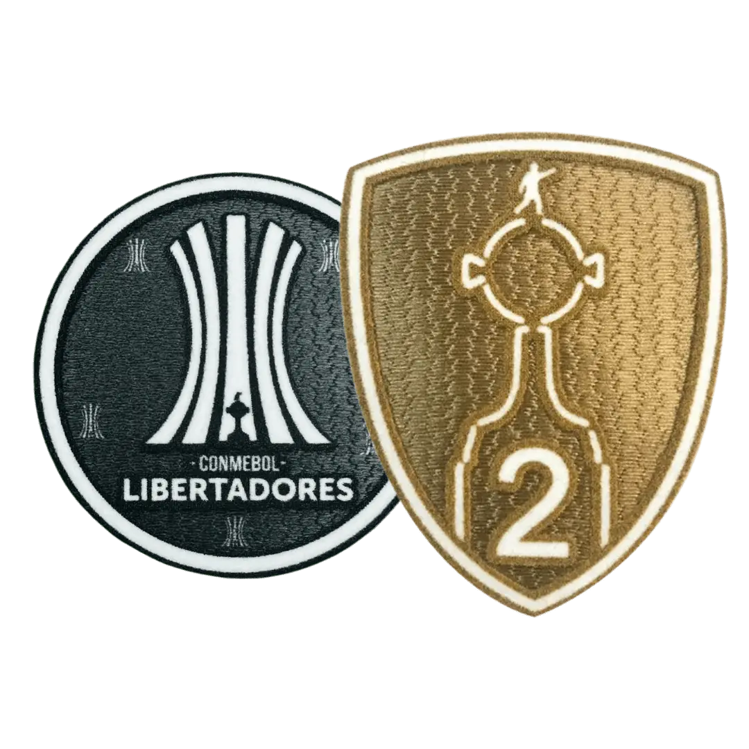 Patches Libertadores 2 Troféus | Torcedor Shop