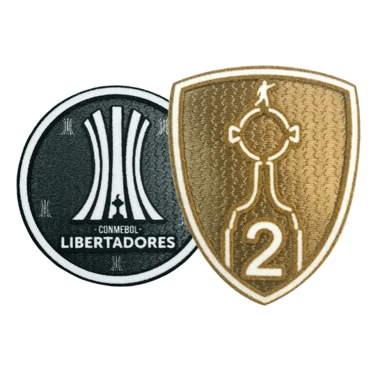Patches Libertadores 2 Troféus | Torcedor Shop