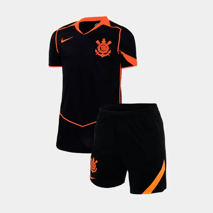 Conjunto Infantil Feminino Corinthians 2025/26 III