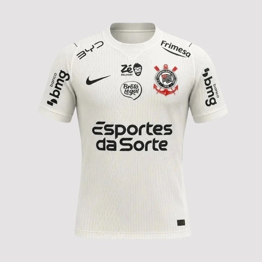 Camisa Corinthians 2026/27 I Jogador Com Patrocínios