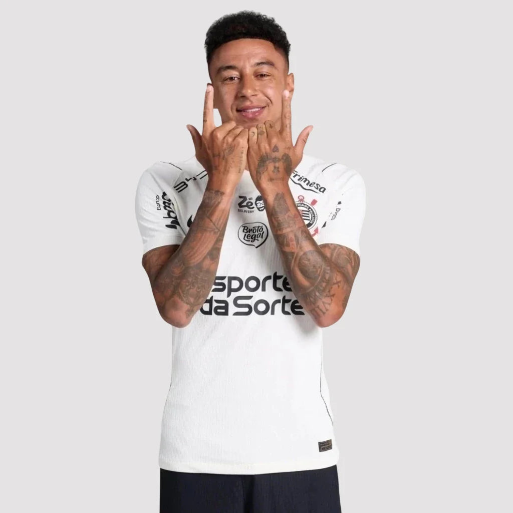 Camisa Corinthians 2026/27 I Jogador Com Patrocínios