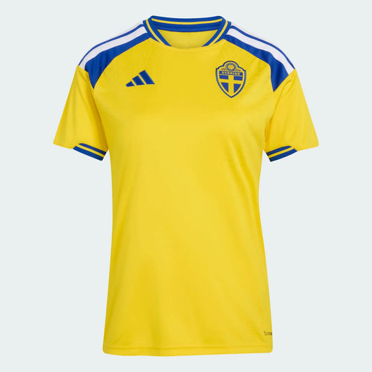 Camisa Suécia Feminina 2026 I Torcedor Copa do Mundo